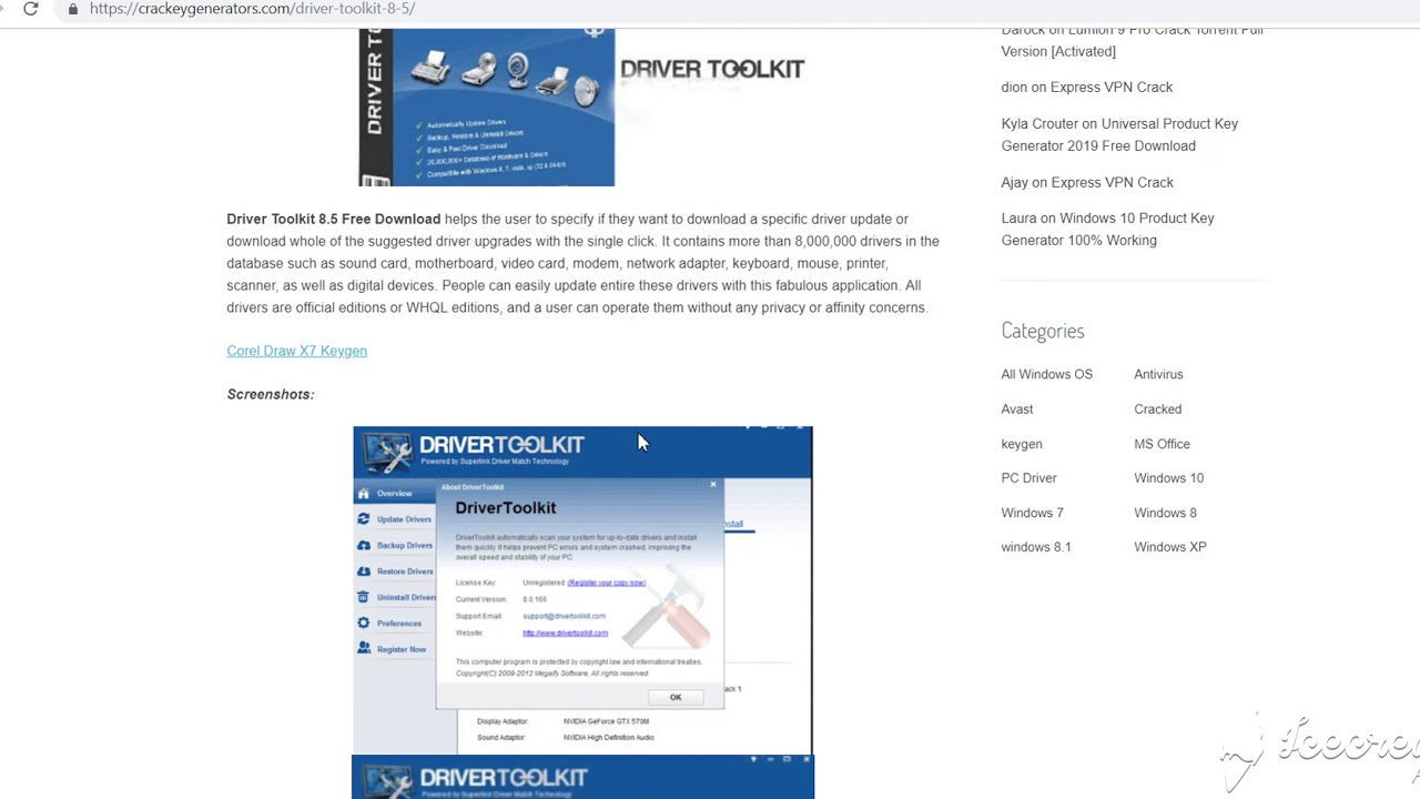 free license for driver toolkit